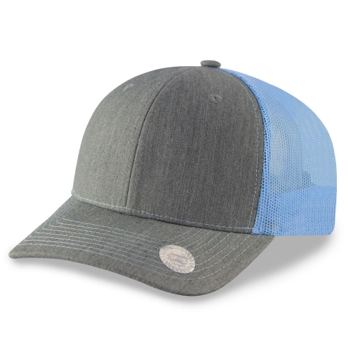 DC112  DC CAPS 6 Panel Premium Trucker Hat Mesh Back 