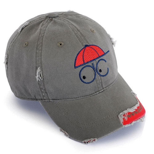 V1178 DC CAPS 6 Panel Low Profile Baseball Cap
