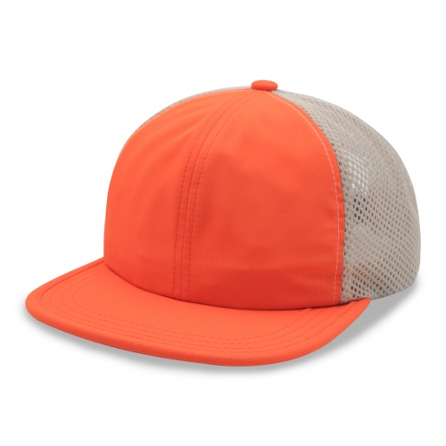 635 DC CAPS 6 Panel Flex Packable Wide Mesh Trucker Cap