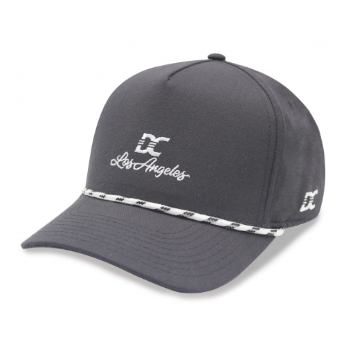 3528D DC CAPS 5 Panel Athletic Rope Cap