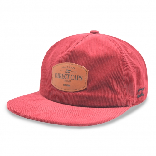 7528U-D DC CAPS 5 Panels Corduroy  Snapback Hat