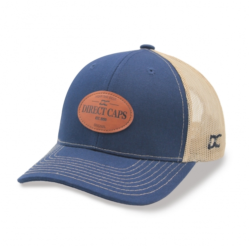 DC112D DC CAPS 6 Panel Premium Trucker Hat Mesh Back